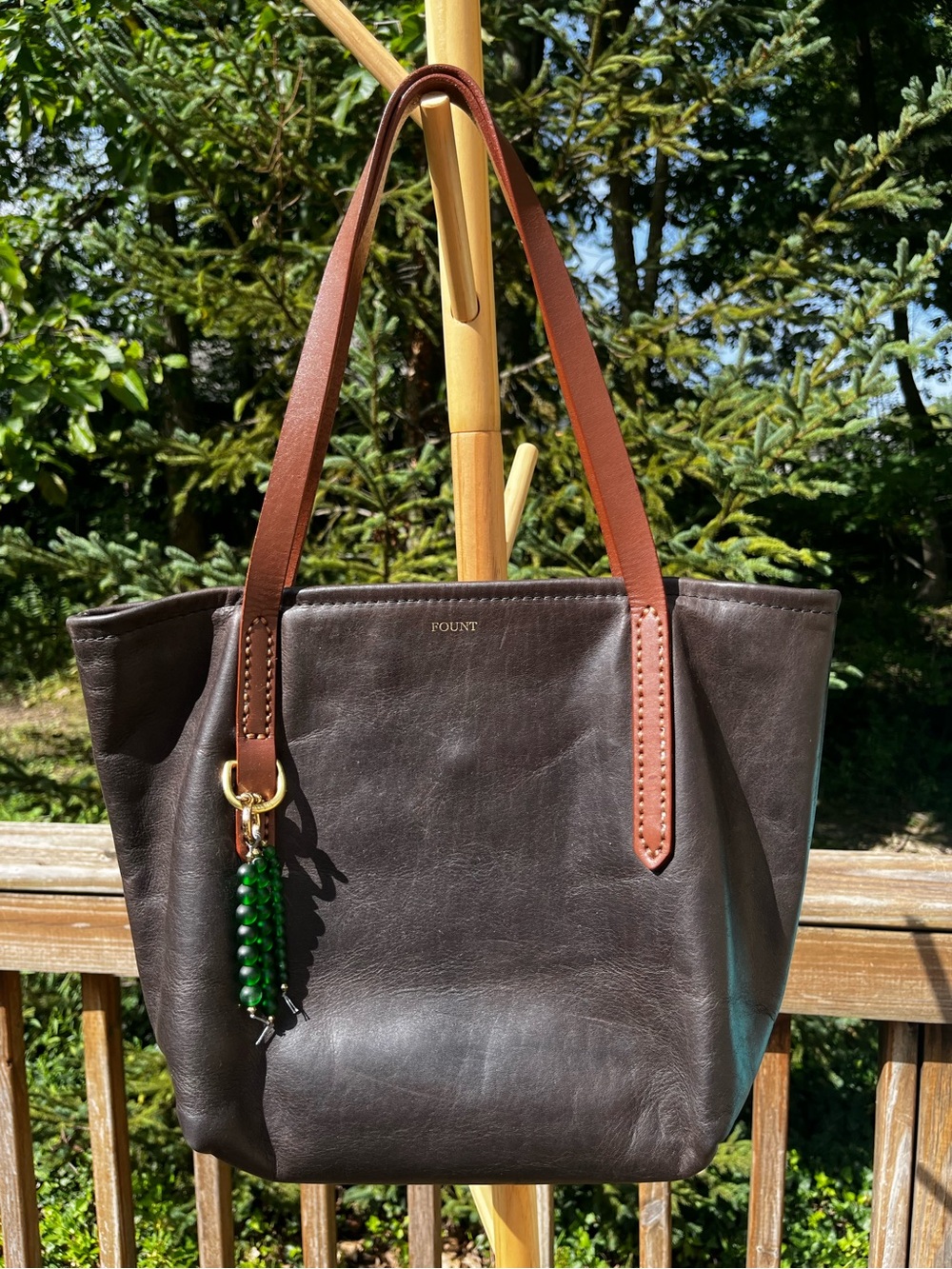 Fount Original Petite Bellfield Tote in Wolf
